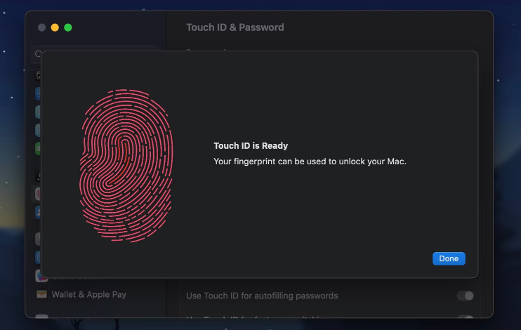 如何在 Mac 上设置和使用 Touch ID 如何 第4张