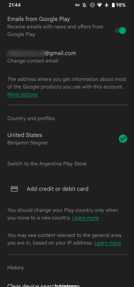 如何在 Google Play 商店中更改国家/地区 如何 第4张