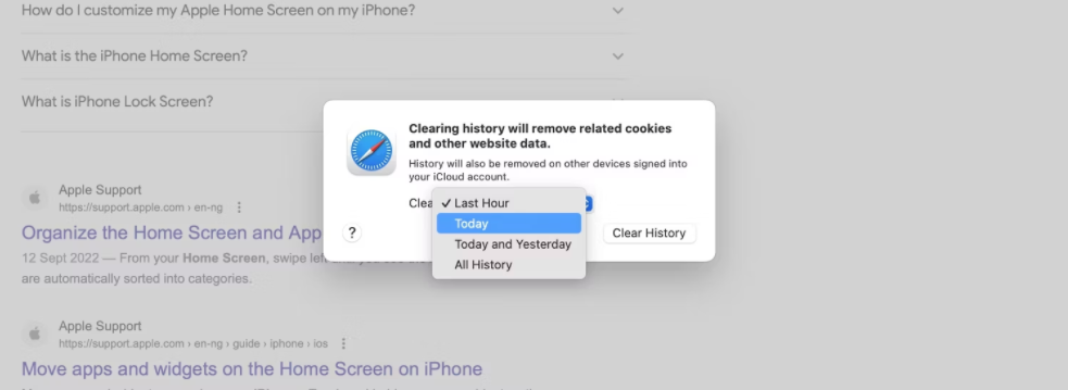 如何清除 iPhone 或 Mac 上 Safari 的浏览历史记录 如何 第6张
