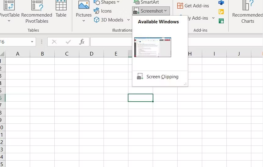 如何使用 Excel 捕捉屏幕截图 如何 第11张